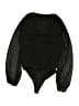 Abercrombie & Fitch 100% Polyester Black Bodysuit Size M - photo 2