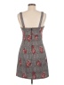 Francesca's Paisley Gray Casual Dress Size M - photo 2