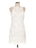 Saylor 100% Polyester Ivory Cocktail Dress Size L - photo 1