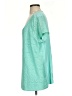 Merona 100% Rayon Teal Short Sleeve Blouse Size 2 - photo 5