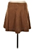 Jolt Solid Brown Casual Skirt Size 3 - photo 2