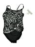Magicsuit Graphic Black One Piece Swimsuit Size 8 - photo 1