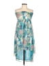 Noble U 100% Polyester Blue Casual Dress Size L - photo 1