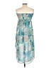 Noble U 100% Polyester Blue Casual Dress Size L - photo 2