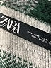 Zara Plaid Green Coat Size S - photo 6