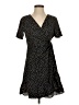 Relipop 100% Polyester Polka Dots Black Casual Dress Size S - photo 1