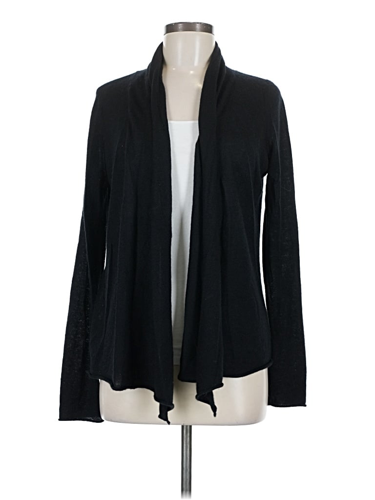 Pre-owned Calypso St Barth Cashmere Cardigan Sweater In Black