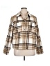 MELLODAY Plaid Tan Jacket Size XL - photo 1