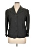 Giorgio Sant'Angelo 100% Wool Gray Wool Blazer Size 16 - photo 1