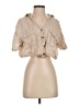 Zara Tan 3/4 Sleeve Blouse Size S - photo 1