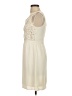 The Impeccable Pig 100% Polyester Ivory Cocktail Dress Size S - photo 5