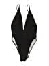 Forever 21 Chevron-herringbone Black One Piece Swimsuit Size M (estimated) - photo 2