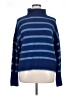 Time and Tru Stripes Blue Turtleneck Sweater Size XL - photo 1