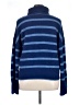Time and Tru Stripes Blue Turtleneck Sweater Size XL - photo 2