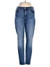 7 For All Mankind Hearts Blue Jeans Size 27 waist - photo 1