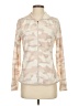 Active by Old Navy 100% Polyester Print Ivory Track Jacket Size S - photo 1