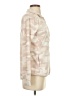 Active by Old Navy 100% Polyester Print Ivory Track Jacket Size S - photo 4