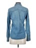 Gap 100% Cotton Blue Long Sleeve Button-Down Shirt Size XS - photo 2