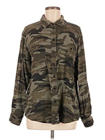 Sanctuary Long Sleeve Button-Down Shirt (view 1)