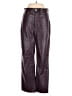 Express 100% Polyester Burgundy Casual Pants Size 4 - photo 1