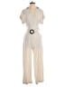 Camellia Metallic Ivory Jumpsuit Size S (estimated) - photo 1