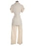Camellia Metallic Ivory Jumpsuit Size S (estimated) - photo 2