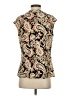 Kasper Paisley Black Sleeveless Blouse Size S - photo 2