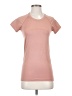 Lululemon Athletica Pink Tan Active T-Shirt Size 2 - photo 1