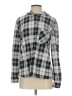Eden & Olivia Gray Long Sleeve Button-Down Shirt Size S - photo 1