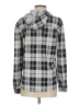 Eden & Olivia Gray Long Sleeve Button-Down Shirt Size S - photo 2