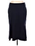 Lands' End Solid Blue Formal Skirt Size L (tall) - photo 1