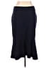 Lands' End Solid Blue Formal Skirt Size L (tall) - photo 2