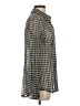CAbi Houndstooth Gray Long Sleeve Blouse Size S - photo 4