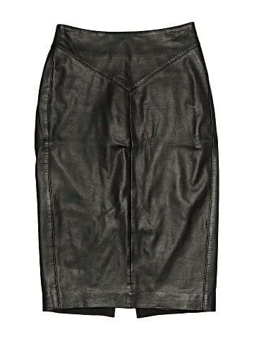 Reiss Leather Skirt (view 1)