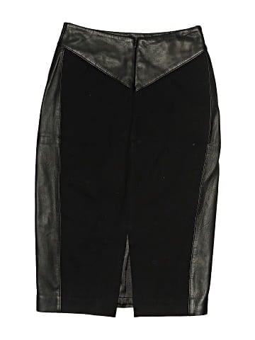 Reiss Leather Skirt (view 2)