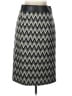 Carlisle Chevron-herringbone Gray Formal Skirt Size 12 - photo 1