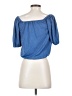 NKD Blue Short Sleeve Top Size XS - photo 2