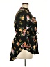 New Glory 100% Polyester Floral Black 3/4 Sleeve Blouse Size 3X - photo 4