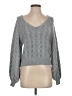 Abercrombie & Fitch Chevron-herringbone Gray Pullover Sweater Size XS - photo 1