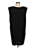 Zara Basic Solid Black Cocktail Dress Size L - photo 1