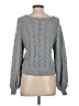 Abercrombie & Fitch Chevron-herringbone Gray Pullover Sweater Size XS - photo 2