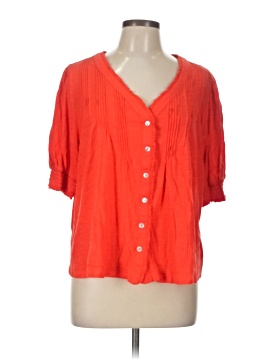 Lands' End Short Sleeve Blouse