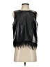 For Cynthia 100% Polyurethane Black Sleeveless Blouse Size S - photo 1