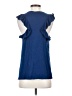 Gibson Blue Sleeveless Top Size S - photo 2