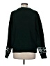 Maurices Print Green Pullover Sweater Size M - photo 2