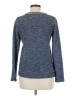 J.Crew Tweed Blue Long Sleeve T-Shirt Size M - photo 2