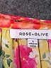 Rose + Olive Yellow Sleeveless Blouse Size L - photo 7