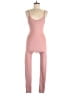 Capella Apparel Solid Pink Jumpsuit Size M - photo 1