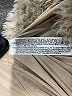 Zara Basic 100% Polyester Tan Faux Fur Jacket Size L - photo 7