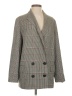 ALLSAINTS Plaid Gray Blazer Size 2 - photo 1